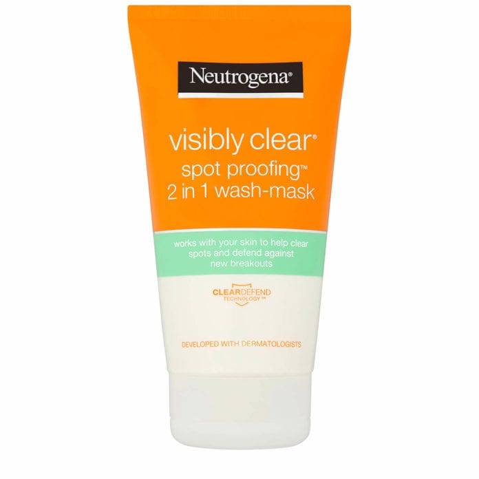 Neutrogena Visibly Clear 2 in 1 Wash Mask
