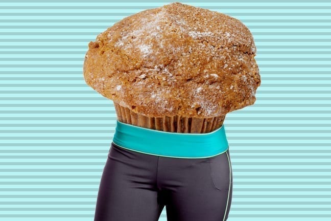 muffin top body shape