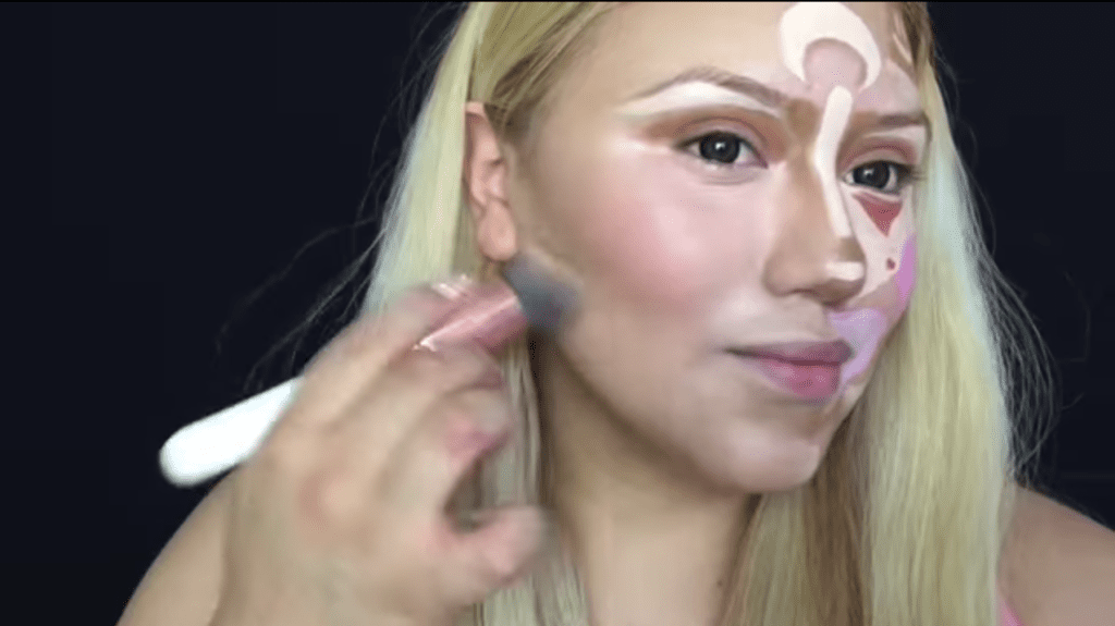 BellaDeLune Clown Contouring Tutorial