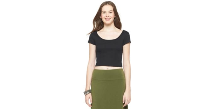 Target Crop Ballet Tee