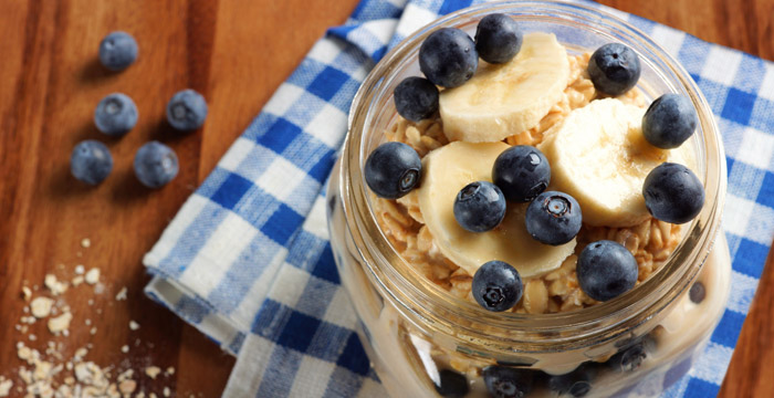 healthy breakfast overnight oats